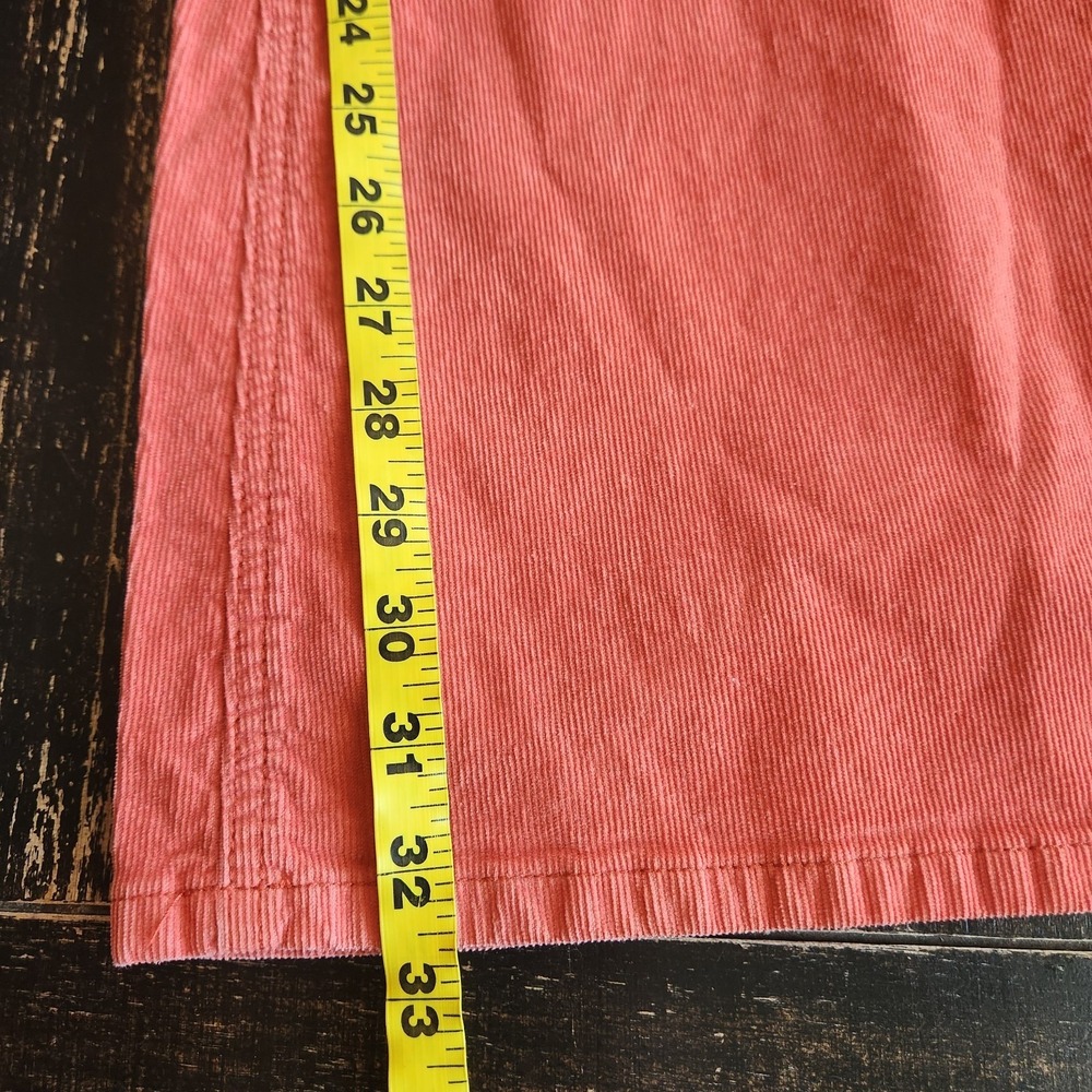 Idyllwind Corduroy Flare Pants sz 2 (26x33") Orange Boho Stretchy Hippie Western - Picture 6 of 15